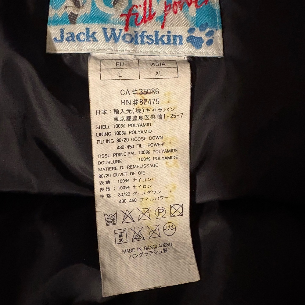 Jack Wolfskin Black Down Jacket - image 4